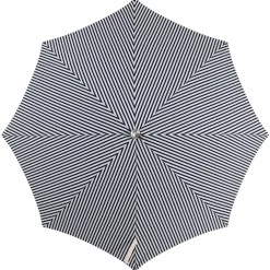 The Premium Beach Umbrella - Lauren'S Navy Stripe