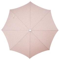 The Premium Beach Umbrella - Lauren'S Pink Stripe