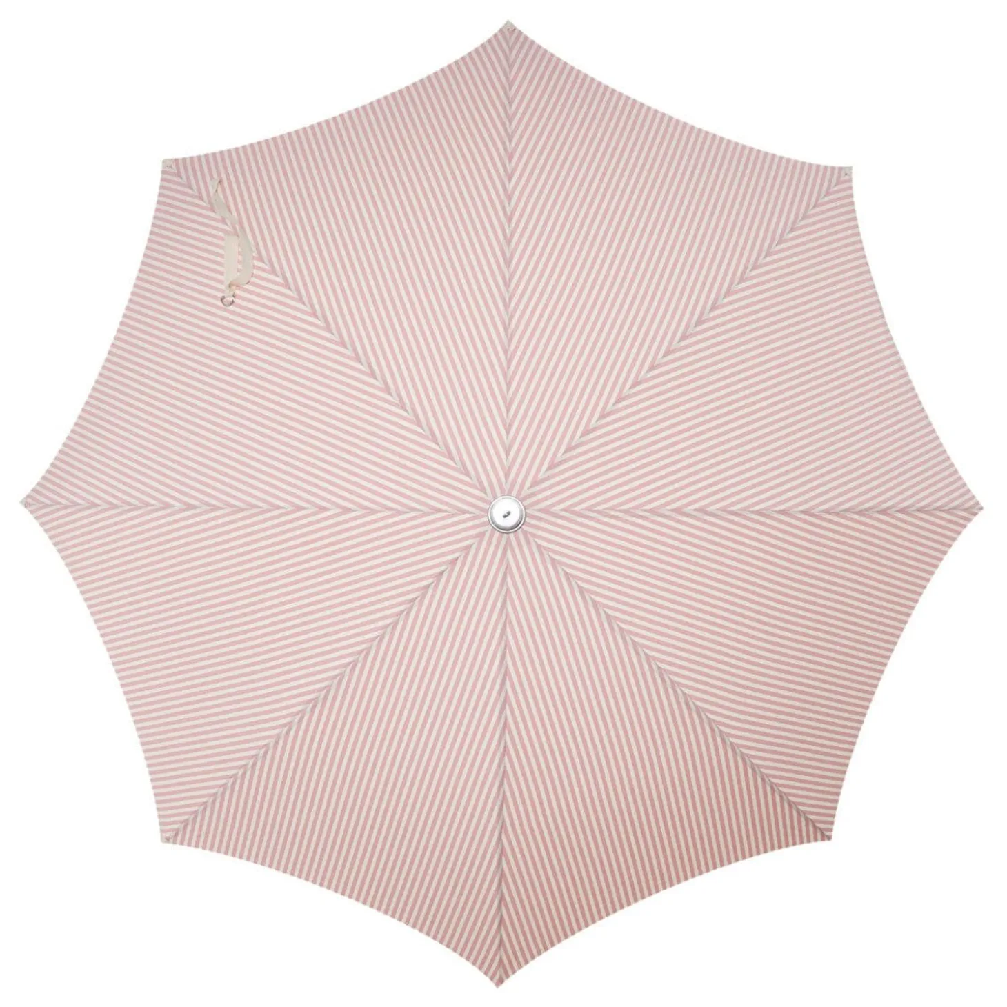 The Premium Beach Umbrella - Lauren'S Pink Stripe