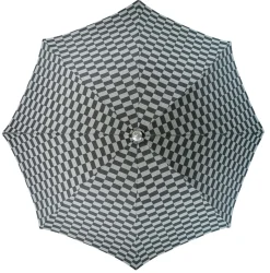 The Premium Beach Umbrella - Vintage Green Check