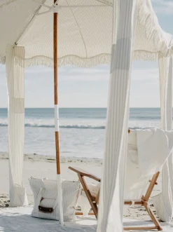 The Premium Cabana - Lauren'S Sage Stripe