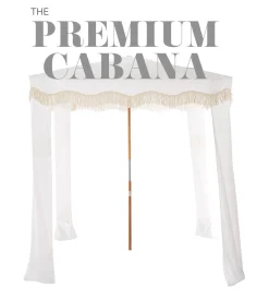 The Premium Cabana - Lauren'S Pink Stripe