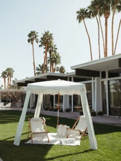 The Premium Cabana - Lauren'S Sage Stripe