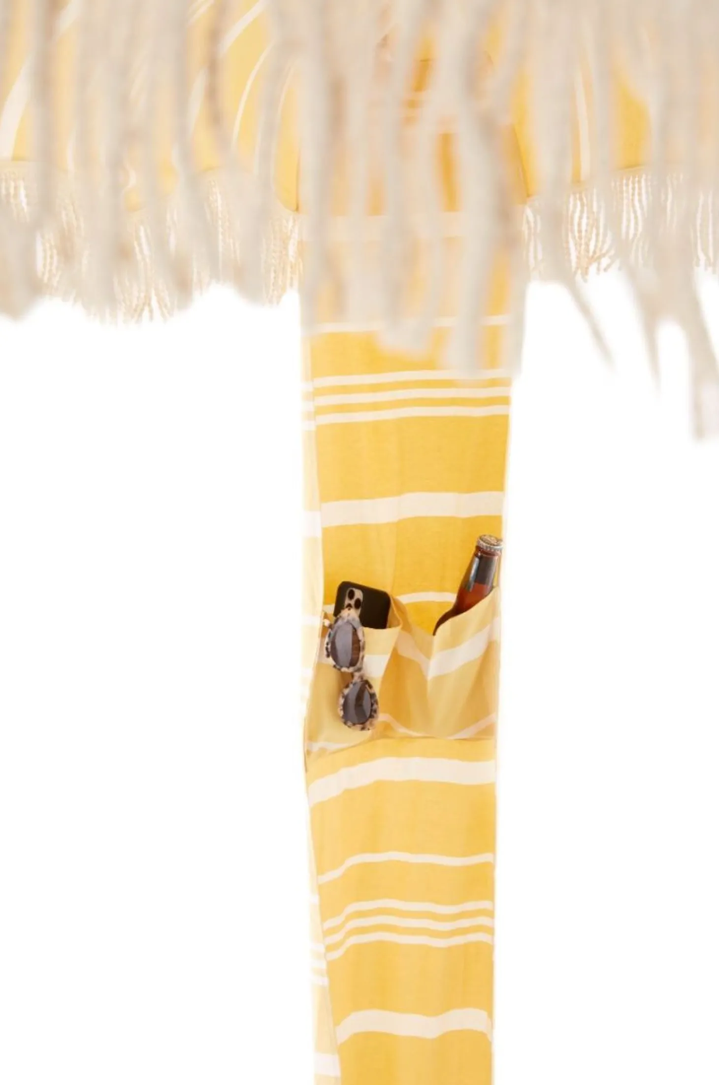 The Premium Cabana - Vintage Yellow Stripe