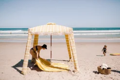 The Premium Cabana - Vintage Yellow Stripe