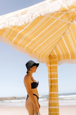 The Premium Cabana - Vintage Yellow Stripe