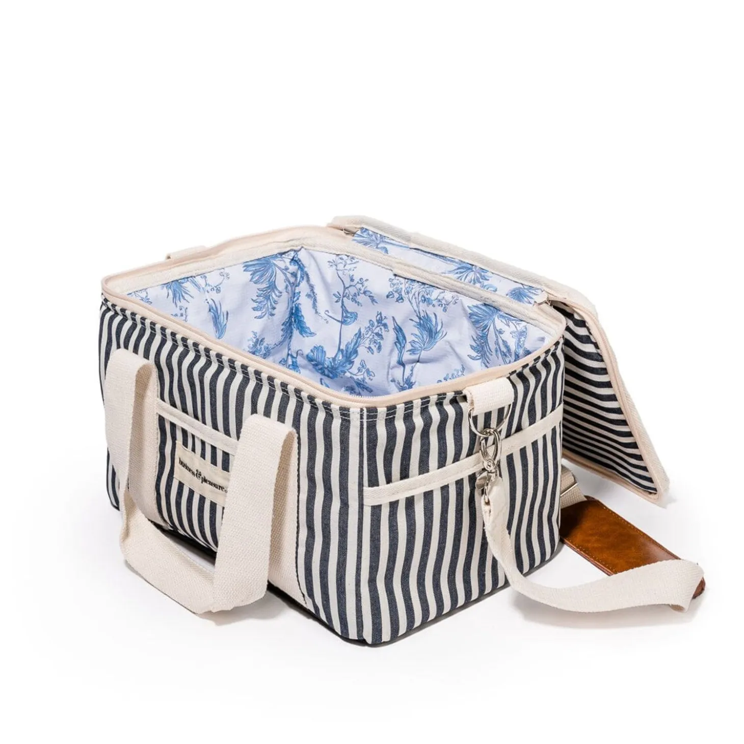 The Premium Cooler Bag - Lauren'S Navy Stripe