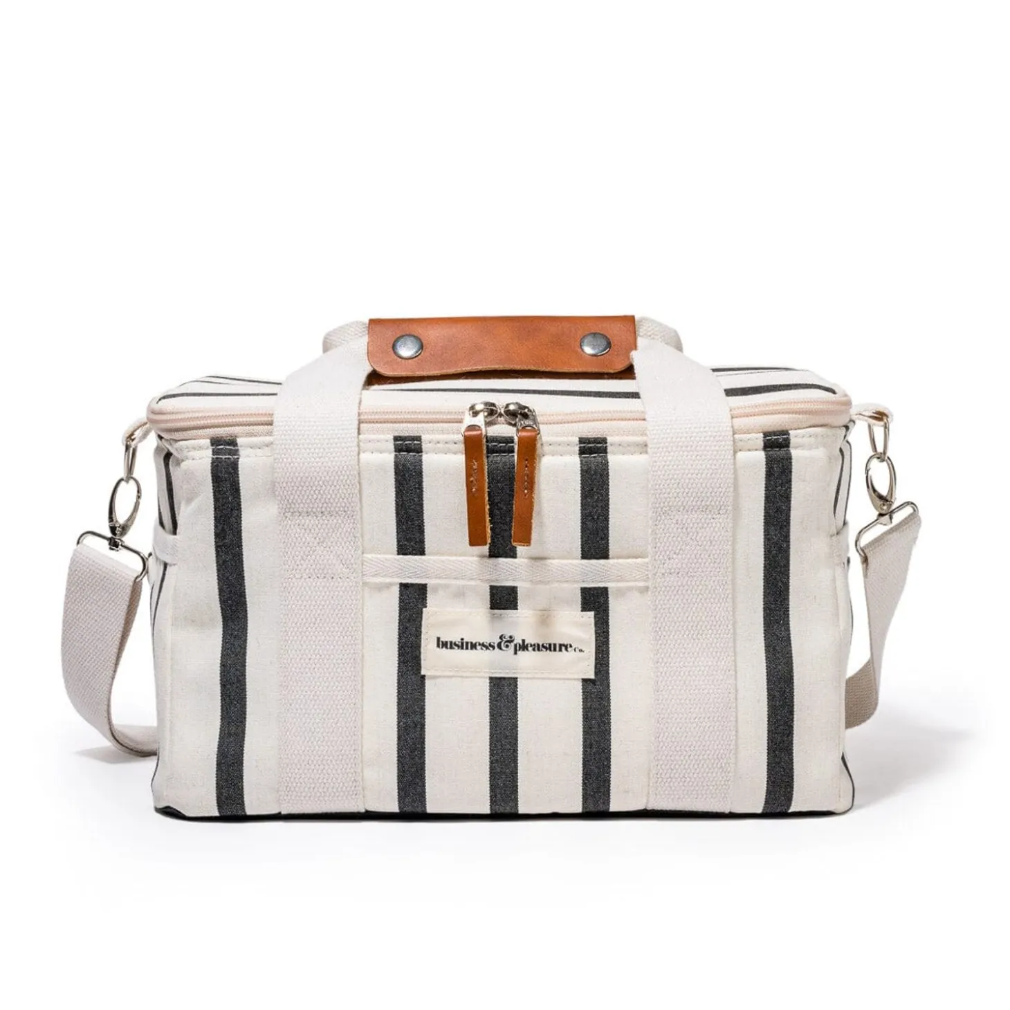 The Premium Cooler Bag - Monaco Black Stripe