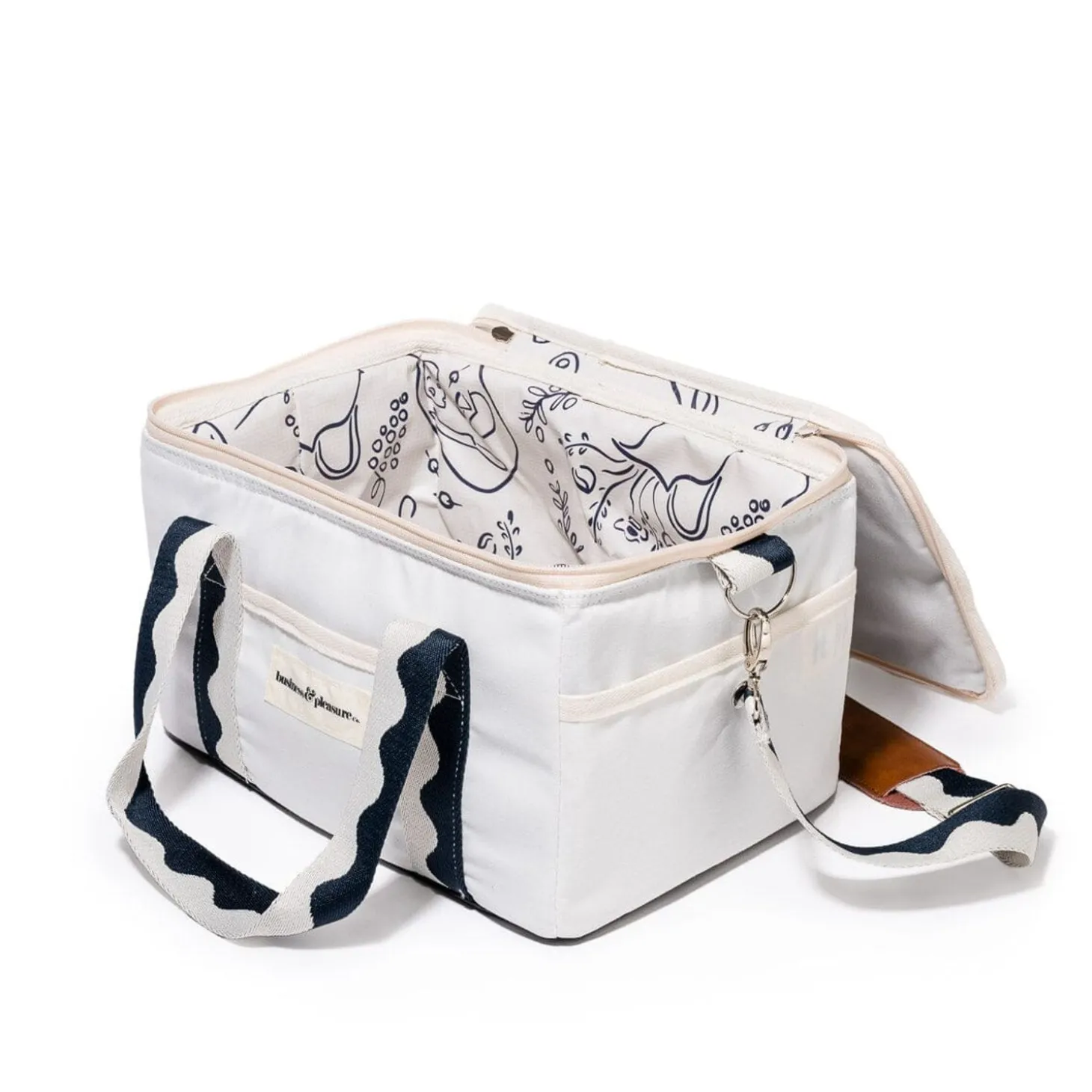 The Premium Cooler Bag - Rivie White