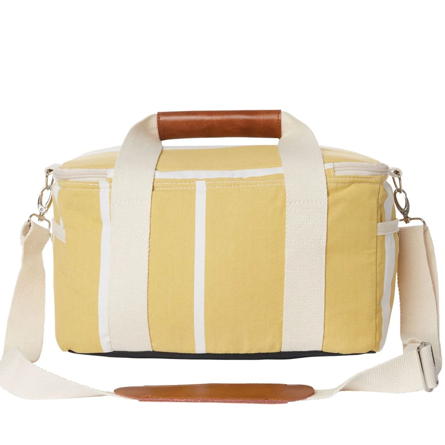 The Premium Cooler Bag - Vintage Yellow Stripe