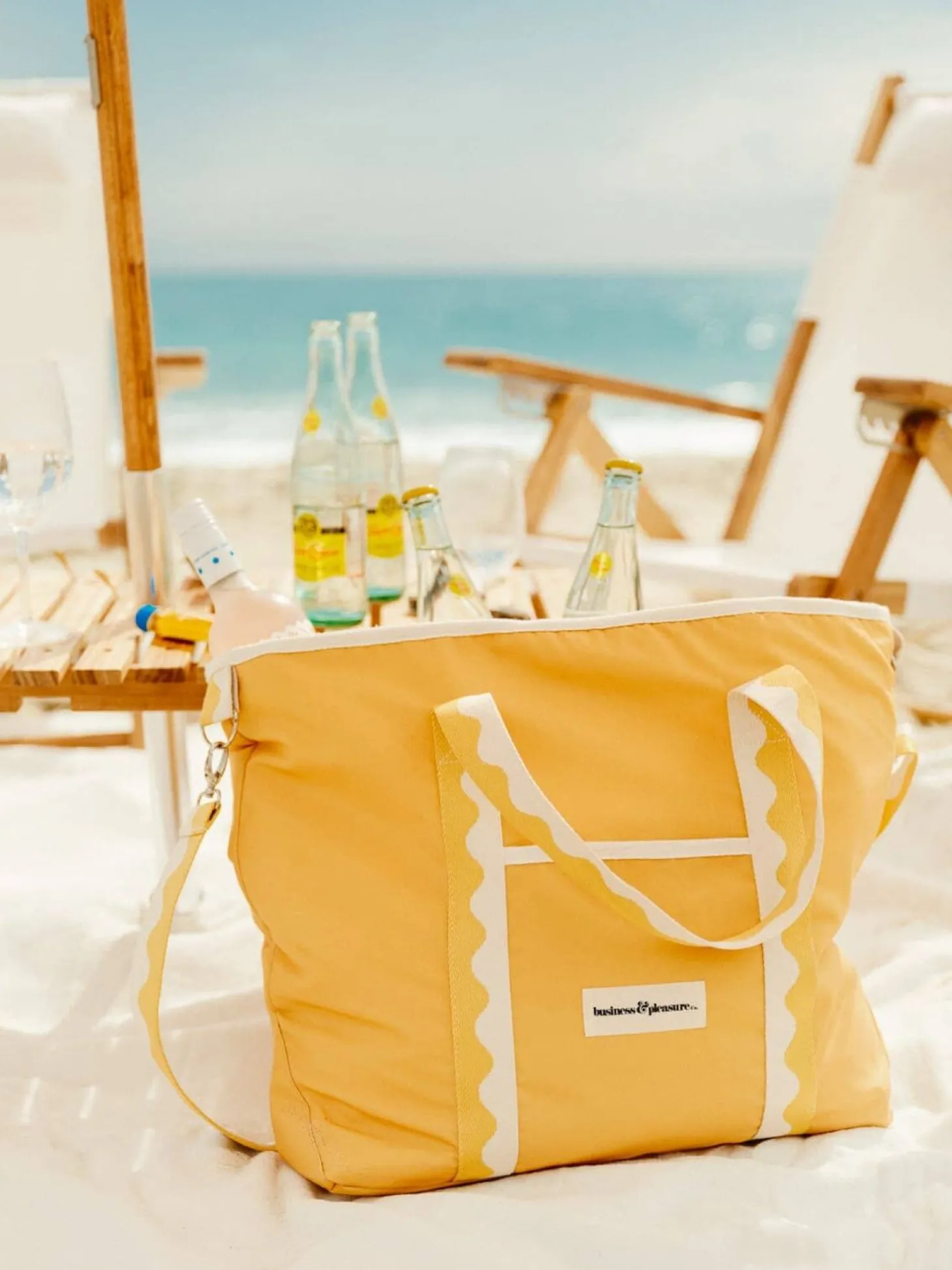 The Premium Cooler Tote Bag - Rivie Mimosa