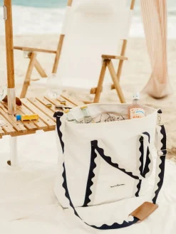 The Premium Cooler Tote Bag - Rivie White