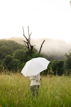 The Rain Umbrella - Antique White