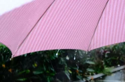 The Rain Umbrella - Lauren'S Pink Stripe