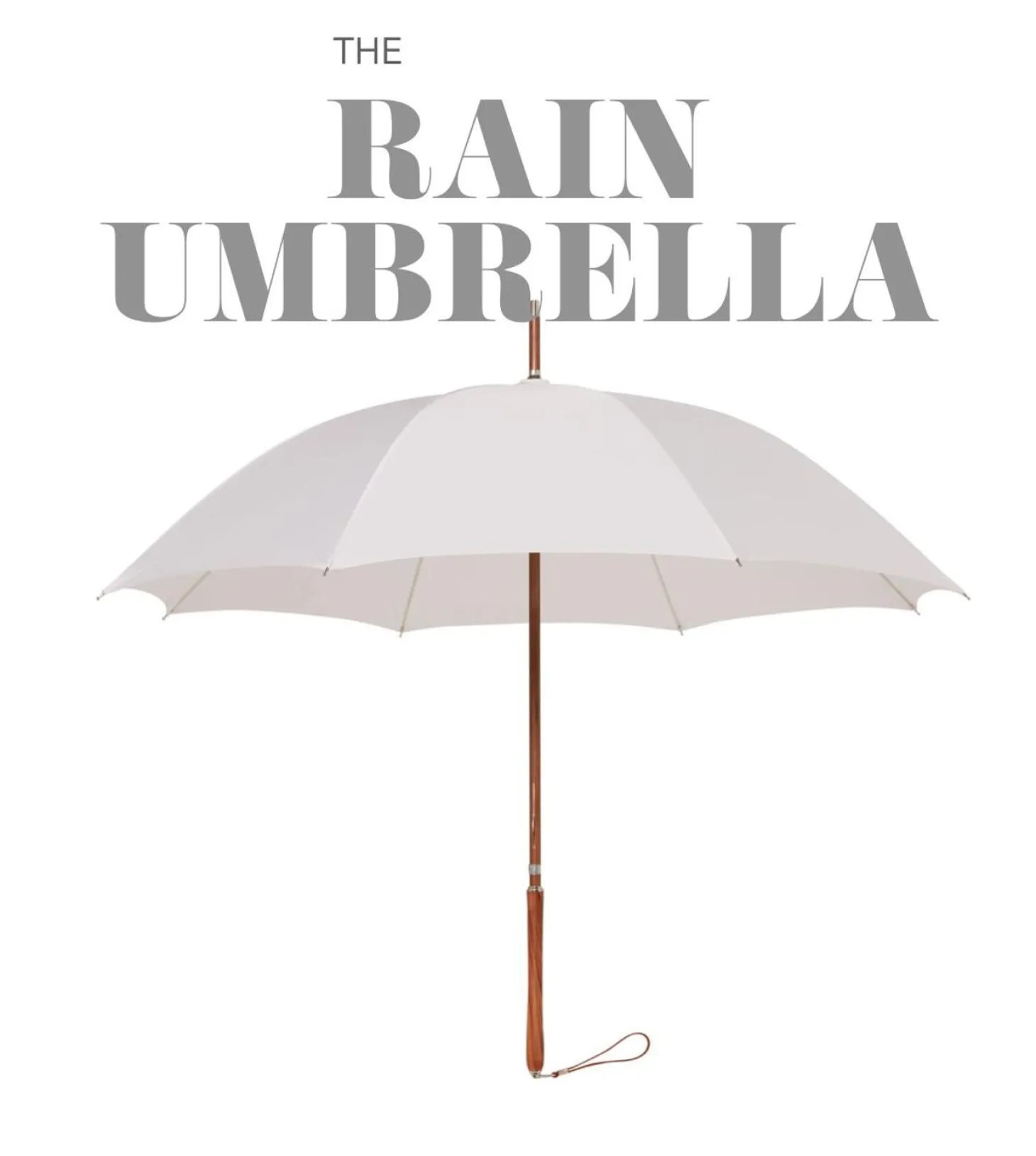 The Rain Umbrella - Rivie Pink