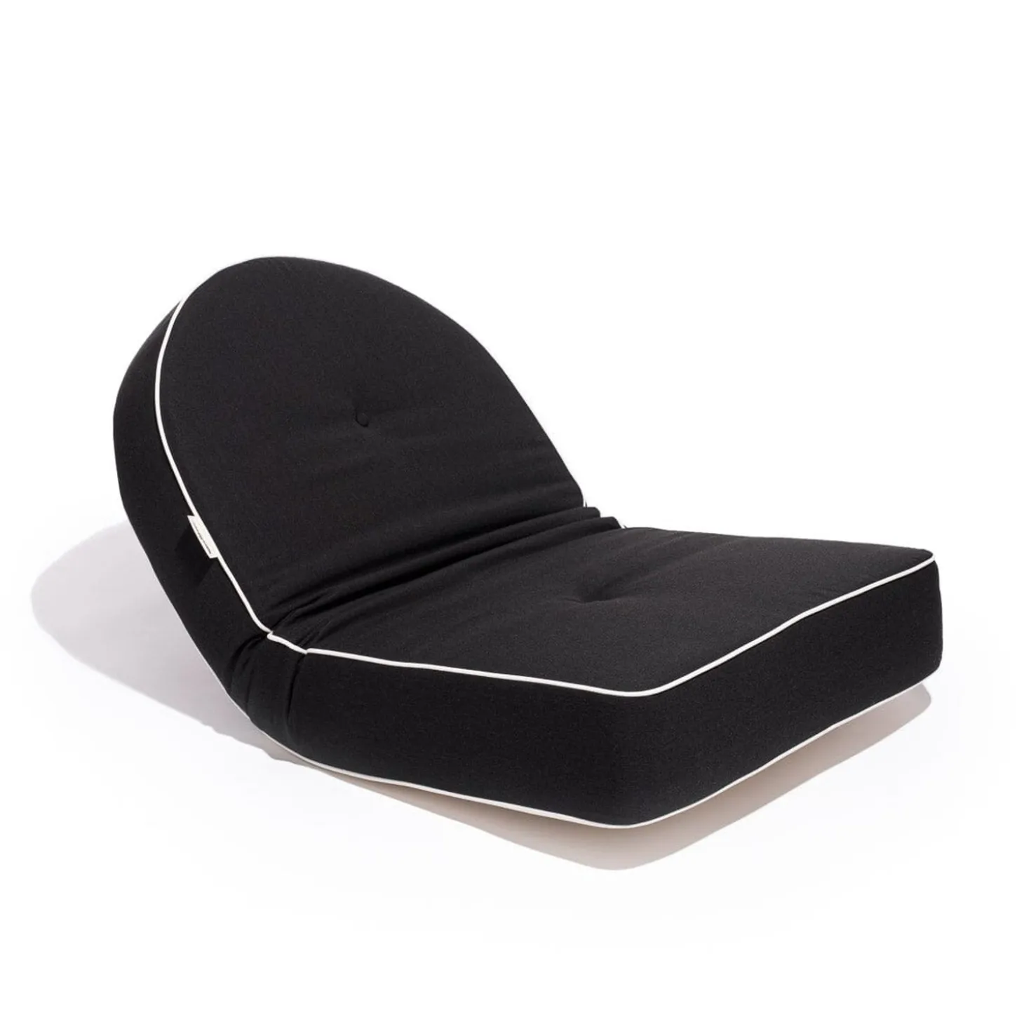 The Reclining Pillow Lounger - Rivie Black