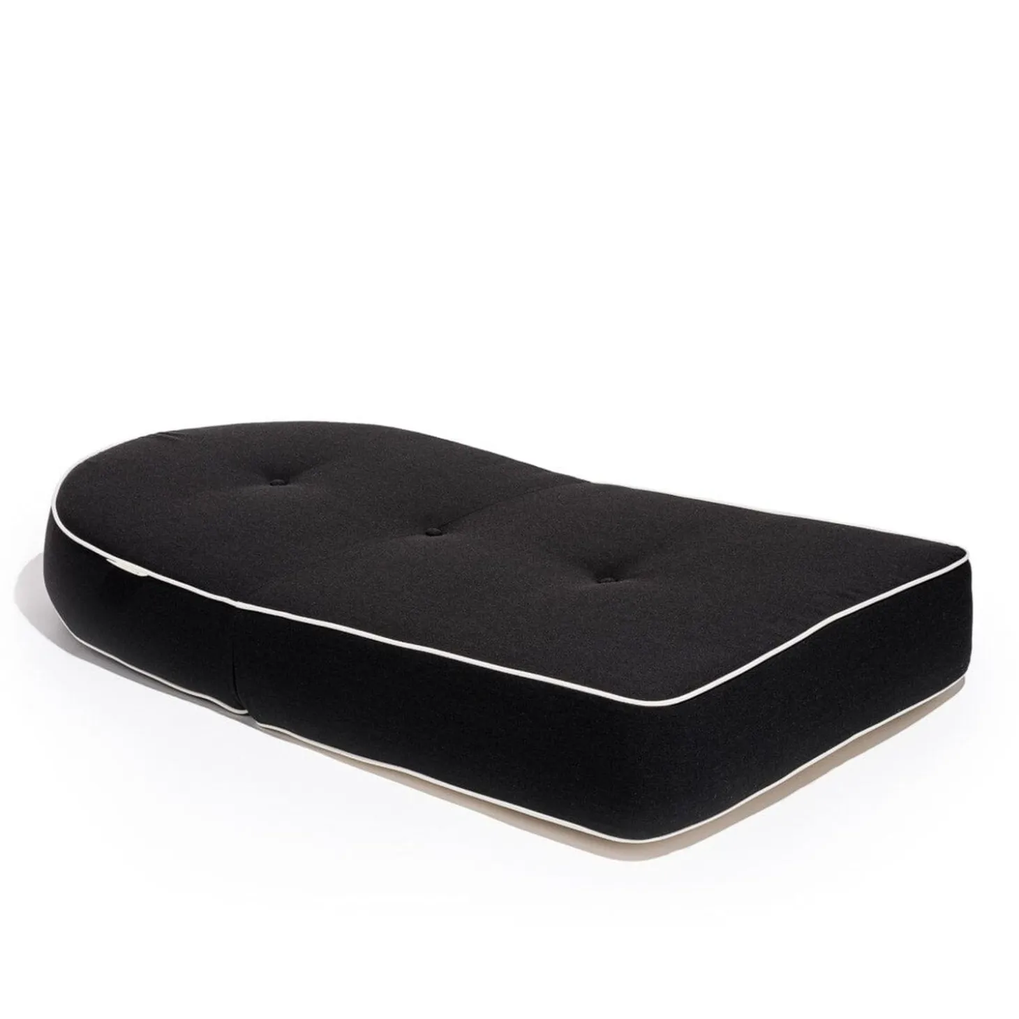 The Reclining Pillow Lounger - Rivie Black
