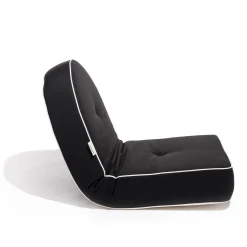 The Reclining Pillow Lounger - Rivie Black