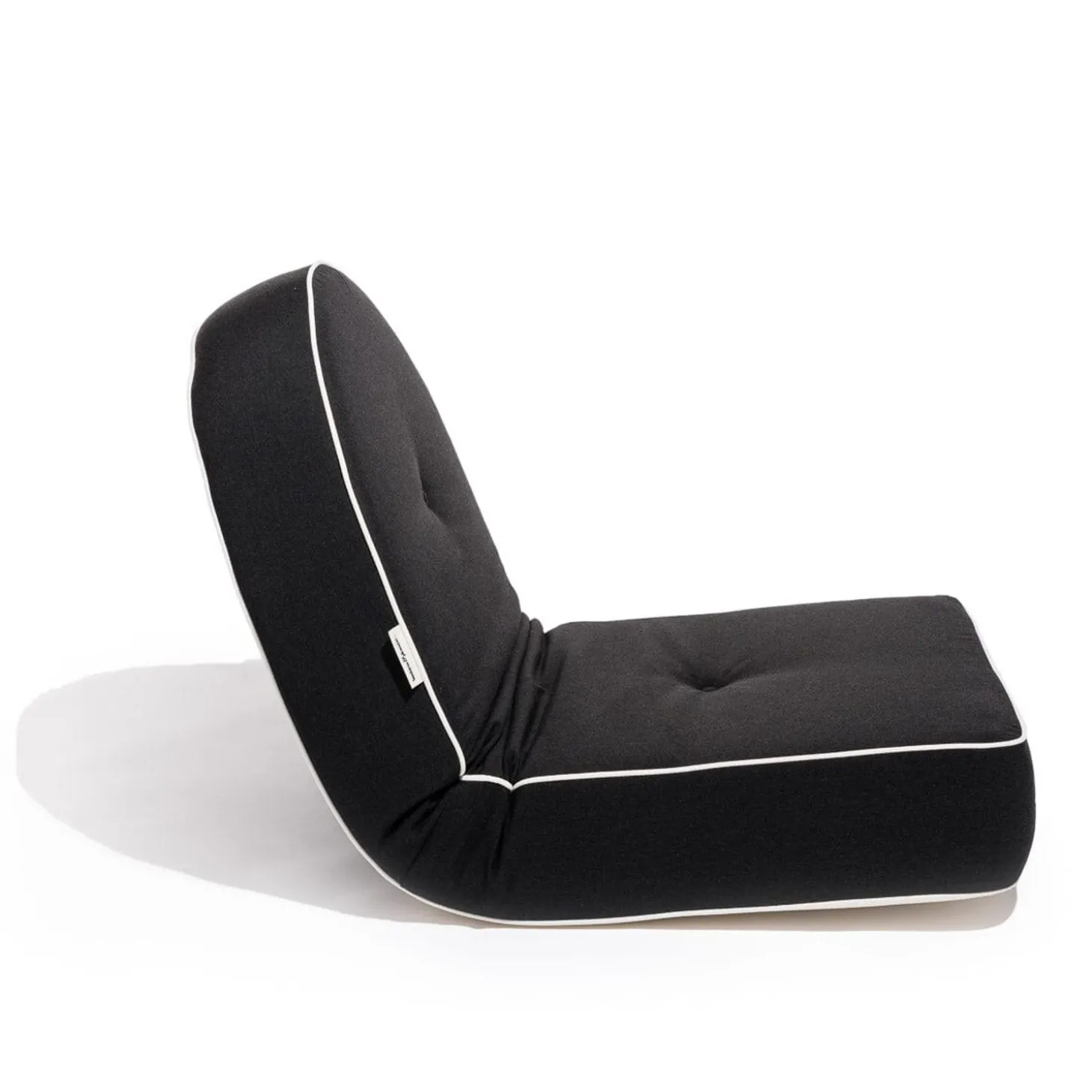 The Reclining Pillow Lounger - Rivie Black