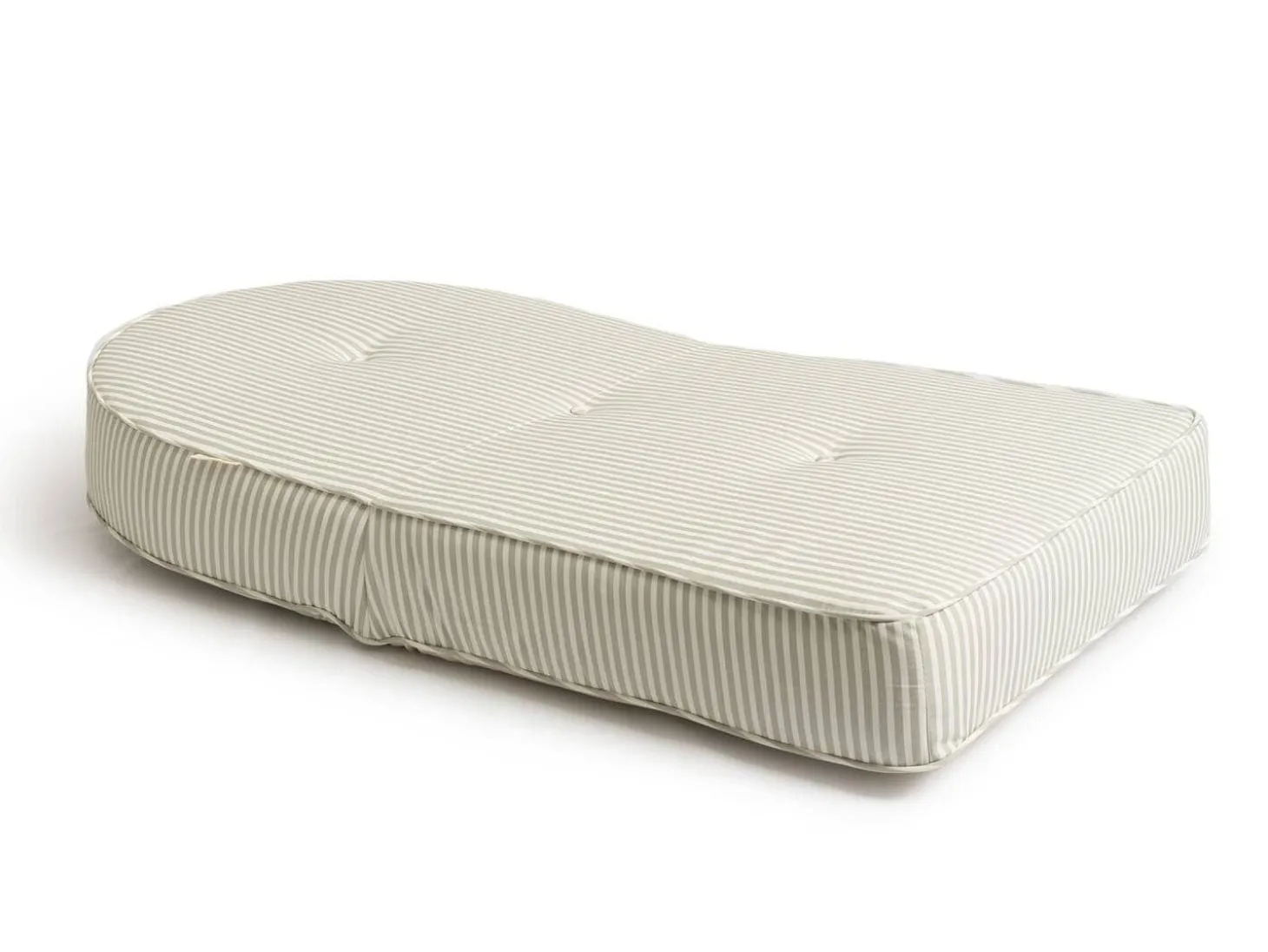 The Reclining Pillow Lounger - Lauren'S Sage Stripe