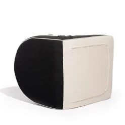 The Reclining Pillow Lounger - Rivie Black