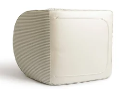 The Reclining Pillow Lounger - Lauren'S Sage Stripe