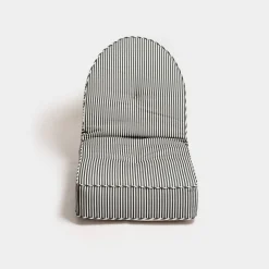 The Reclining Pillow Lounger - Lauren'S Navy Stripe