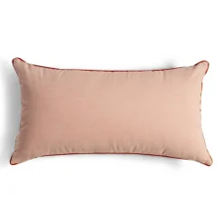 The Rectangle Throw Pillow - Rivie Pink