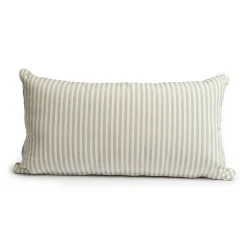 The Rectangle Throw Pillow - Lauren'S Sage Stripe