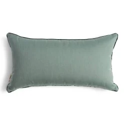 The Rectangle Throw Pillow - Rivie Green