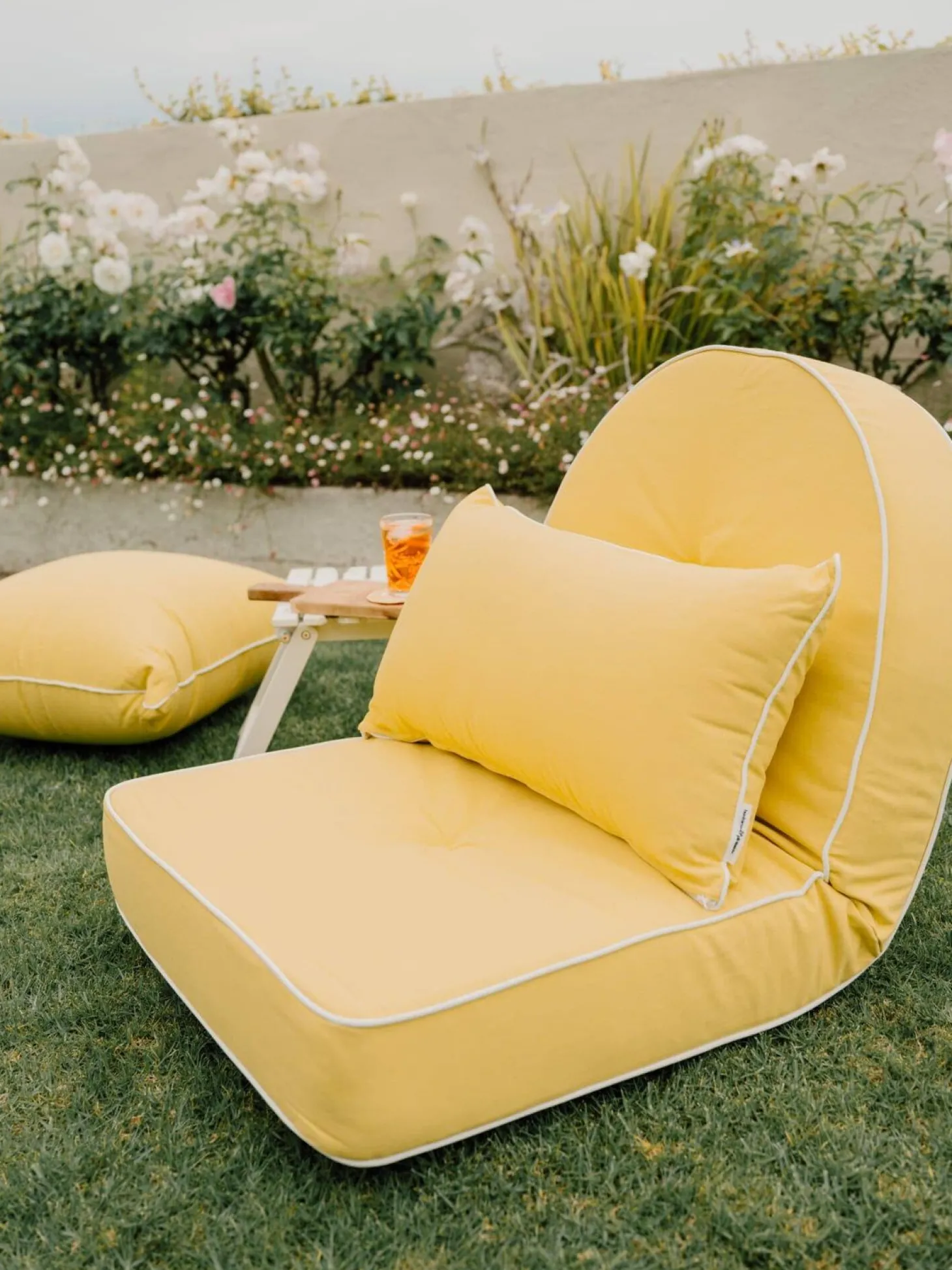 The Rectangle Throw Pillow - Rivie Mimosa