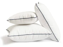 The Rectangle Throw Pillow - Rivie White