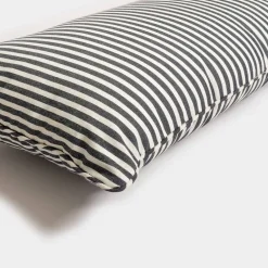 The Rectangle Throw Pillow - Lauren'S Navy Stripe