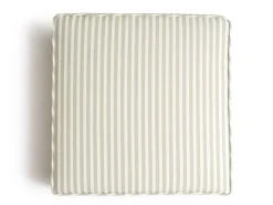 The Seat Pillow - Lauren'S Sage Stripe