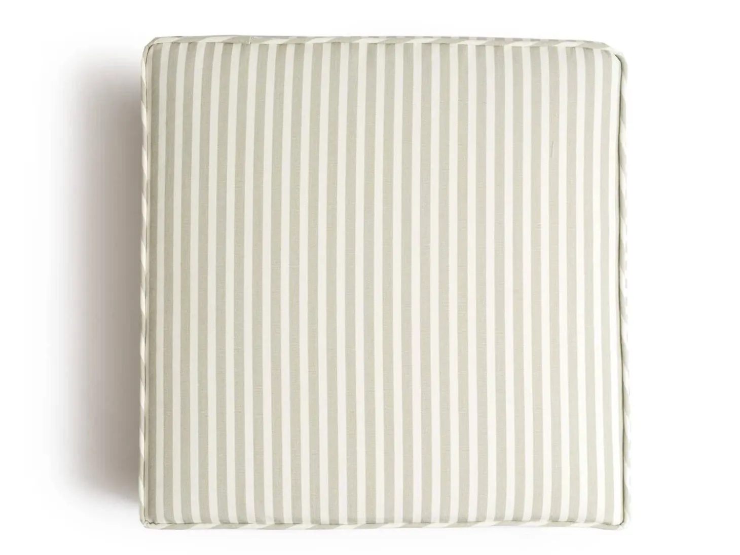 The Seat Pillow - Lauren'S Sage Stripe