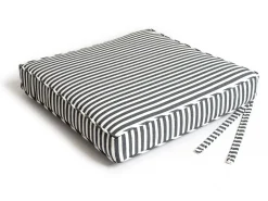 The Seat Pillow - Lauren'S Navy Stripe