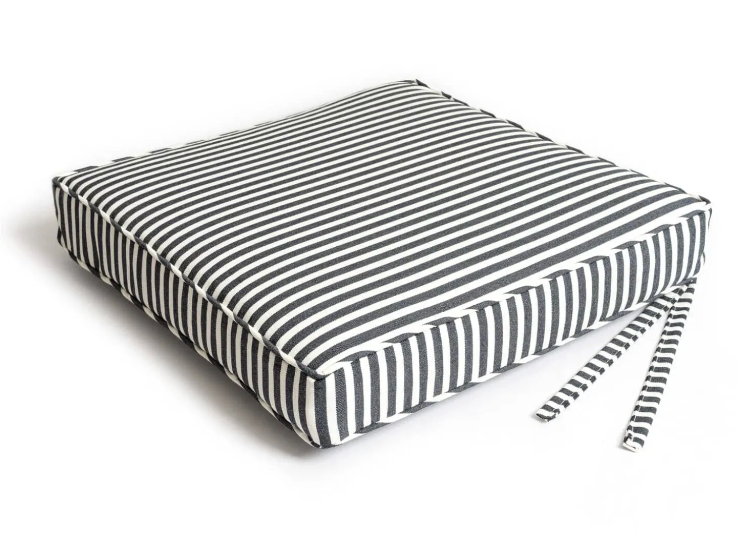 The Seat Pillow - Lauren'S Navy Stripe