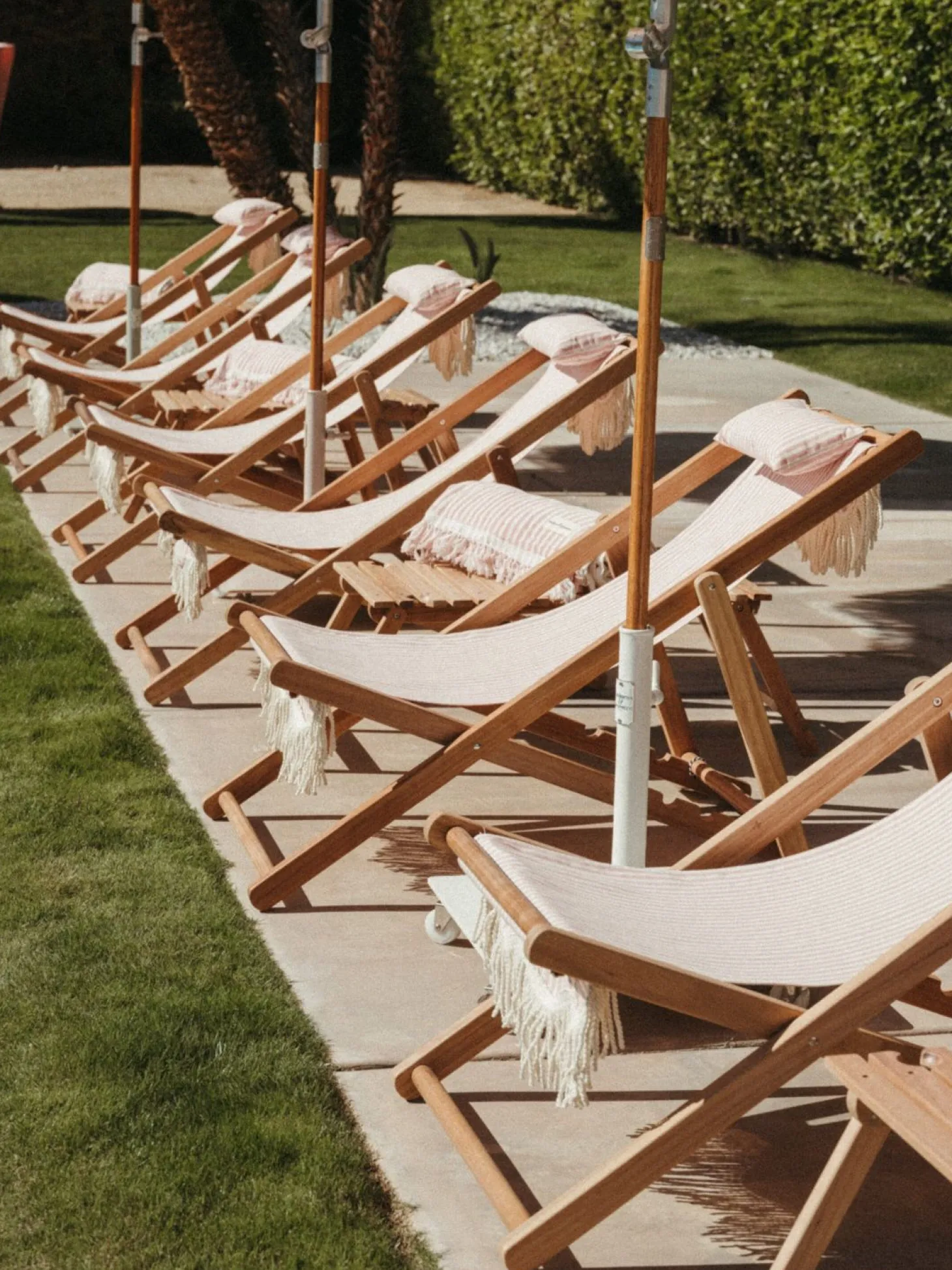 The Sling Chair - Lauren'S Pink Stripe