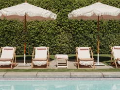 The Sling Chair - Lauren'S Pink Stripe