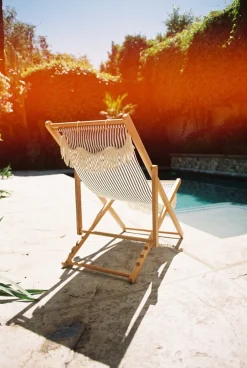 The Sling Chair - Lauren'S Navy Stripe