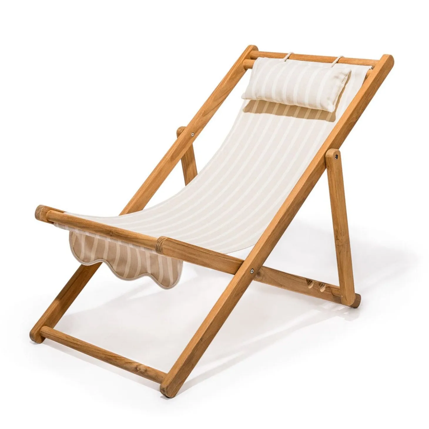 The Sling Chair - Monaco Natural Stripe