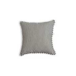 The Small Square Throw Pillow - Lauren'S Navy Stripe