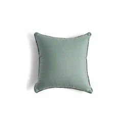 The Small Square Throw Pillow - Rivie Green