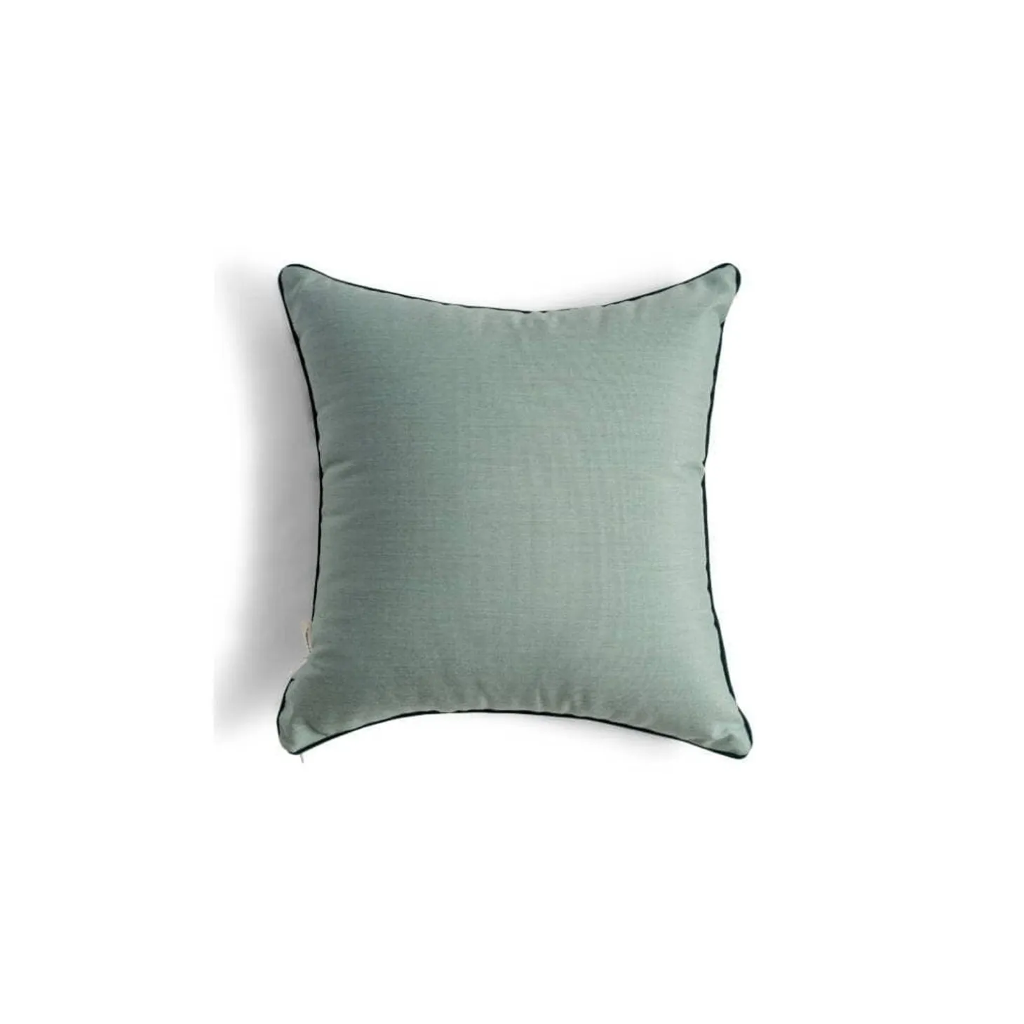 The Small Square Throw Pillow - Rivie Green