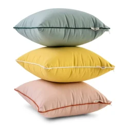 The Small Square Throw Pillow - Rivie Mimosa