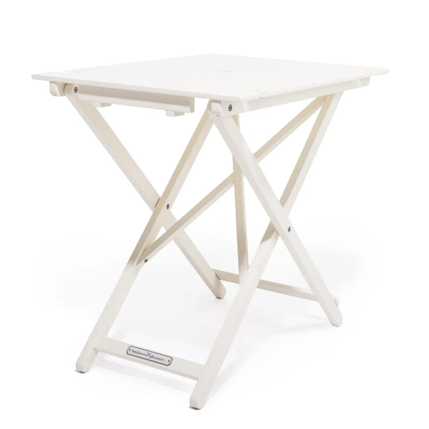 The Tall Folding Table - Antique White