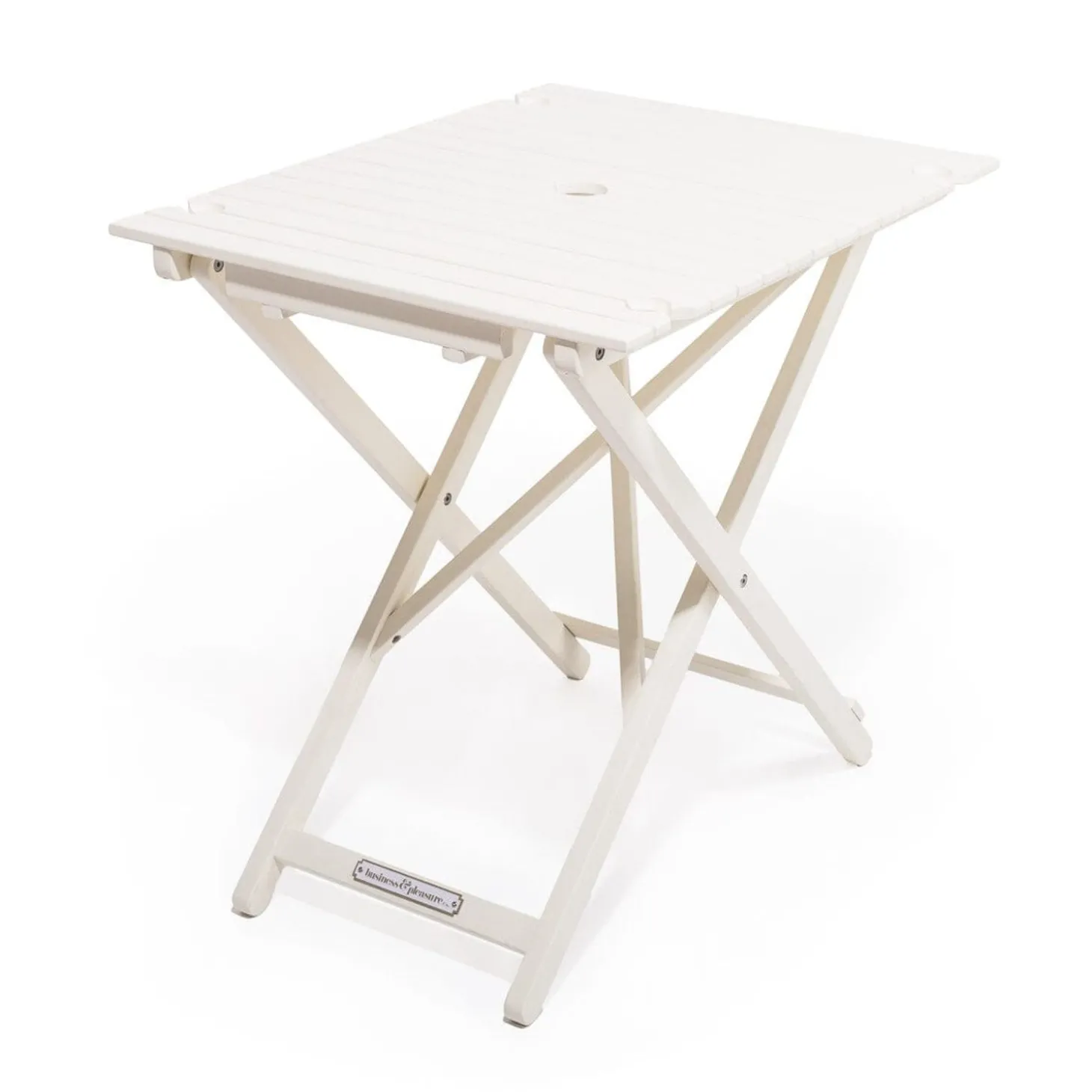 The Tall Folding Table - Antique White