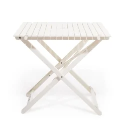 The Tall Folding Table - Antique White