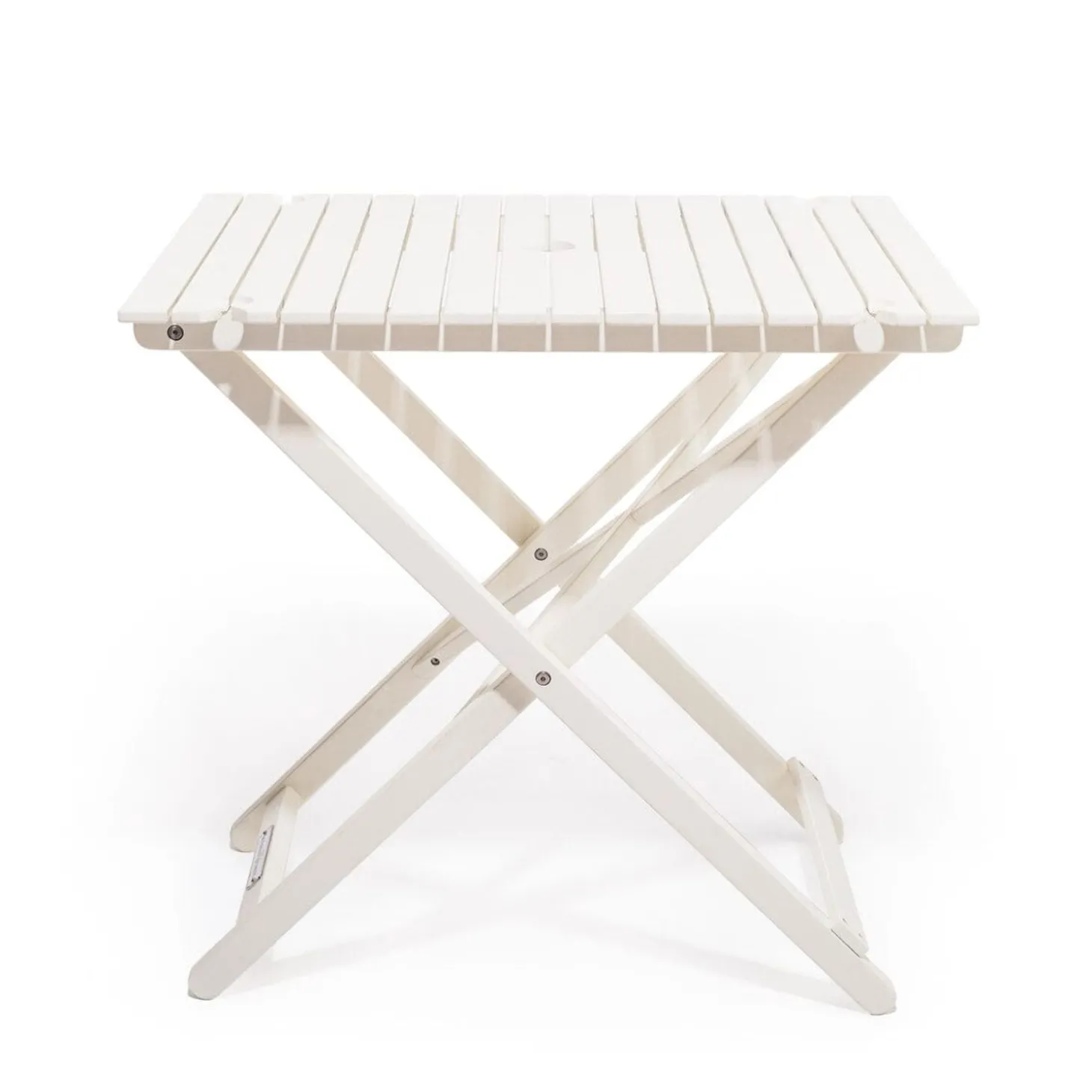 The Tall Folding Table - Antique White