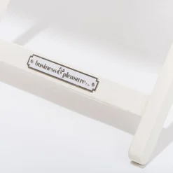 The Tall Folding Table - Antique White